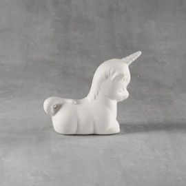 Ceramic Bisque Sm. Unicorns Set (2 Styles) - Case of 6 sets Ceramic Bisque Sm. Unicorns Set (2 Styles) - Case of 6 sets